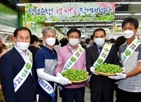 순창군, 군수까지 농특산물 판촉 행사에 직접 나서 홍보