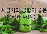 겨울 대표 채소인 시금치와 함께 먹으면 좋은 음식과 나쁜 음식