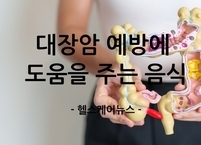 대장암 예방에 도움을 주는 음식