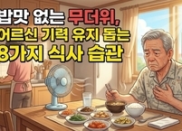 밥맛 없는 무더위, 어르신 기력 유지 돕는 8가지 식사 습관