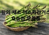 왕의 채소 아스파라거스 효능과 부작용