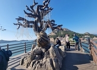 군산시,  천년나무 전망대 야간경관 조성사업 추진