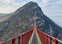 국내 최장의 순창 채계산 출렁다리