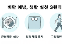 비만율 30% 시대, 약이 아니라 습관이 해법이다