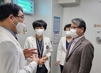 임상규 행정부지사, 예수병원 방문 의료진 격려