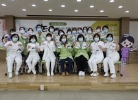 효사랑가족요양병원 생활마스크 만들어 성예실버홈 전달