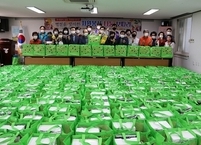 익산시자원봉사센터, 추석맞이 나눔보따리 전달