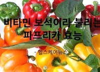 '비타민의 보석'이라 불리는 파프리카 효능