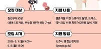 전주시, 청년부부의 결혼 초기 비용 부담 덜어준다
