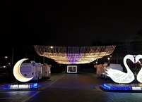 군산시, ‘군산밤 푸드존’경관조명 설치 6월 4일 개장 준비 완료 