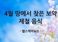 땅에서 찾은 보약 4월 제철 음식