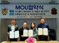 익산 백제단길 소상공인과 문화예술가 코로나19 극복 업무협약 체결