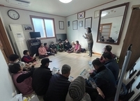 진안군, 경로당 순회 감염병 예방 교육 실시