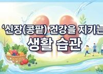 신장(콩팥) 건강을 지키는 생활 습관