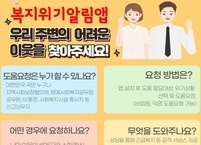 군산시, ‘복지위기 알림 앱’시민 홍보에 나서