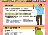 전주시, 인플루엔자 유행 속 ‘호흡기 감염병 예방수칙 준수’ 당부