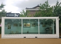 전주시, 이동형 갤러리 '꽃심' 운영