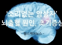 ‘소리없는 암살자’ 뇌출혈 원인과 초기증상
