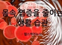  몸속 염증을 줄이는 6가지 생활 습관