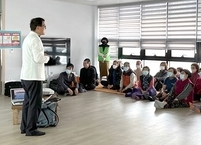 순창군, 겨울철 한파대비 경로당 방문교육 진행