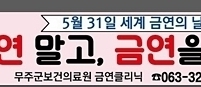 무주군, 세계 금연의 날 맞아 금연  캠페인 실시