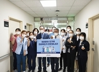 송하진 전라북도지사, 원광대학교병원 코로나19 치료 의료진 격려 방문 