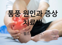 통풍 원인과 증상, 치료법