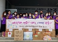 완주군 이서면 지역사회보장협의체, 저소득가정 여름이불·선풍기 전달