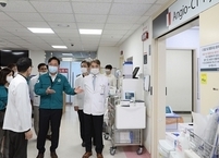 최병관 전북자치도 행정부지사, 원광대학교병원 의료진 격려