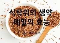 식탁 위의 생약 메밀의 효능과 부작용