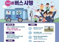 익산시, 어린이·청소년 '100원 버스' 신청 1만 명 돌파 달성 