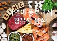 아연Ⅱ 아연이 풍부하게 함유된 음식