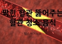 막힌 혈관 뚫어주는 혈관 청소 음식