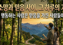 소망과 믿음 사이, 그 하루의 거리
