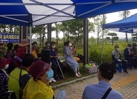 익산시, 장애인 숲속 재활 치유프로그램 실시