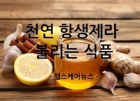 천연 항생제라 불리는 식품