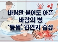 바람만 불어도 아픈 바람의 병 ‘통풍’ 원인과 증상