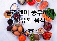 콜라겐 듬뿍! 맛있게 즐기는 콜라겐이 많은 음식