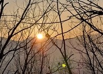 전주의 동쪽 도당산에서의 새해맞이 