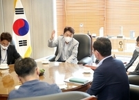  우범기 전주시장, 국민연금공단 찾아 전주 발전을 위해 머리 맞대