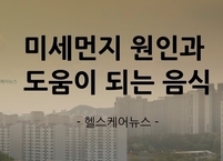 봄철 불청객 미세먼지, 원인과 도움이 되는 음식